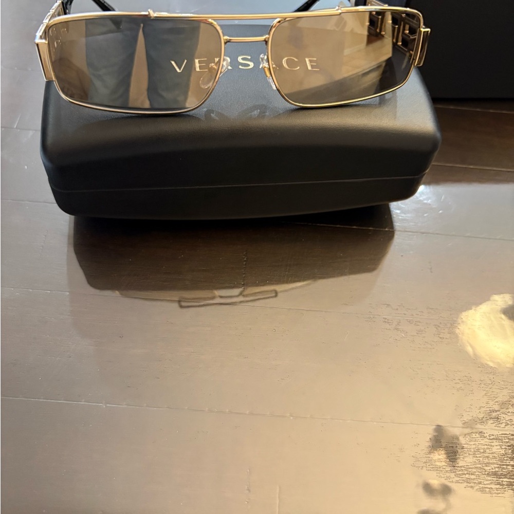 Versace Men's Sunglasses in Gold